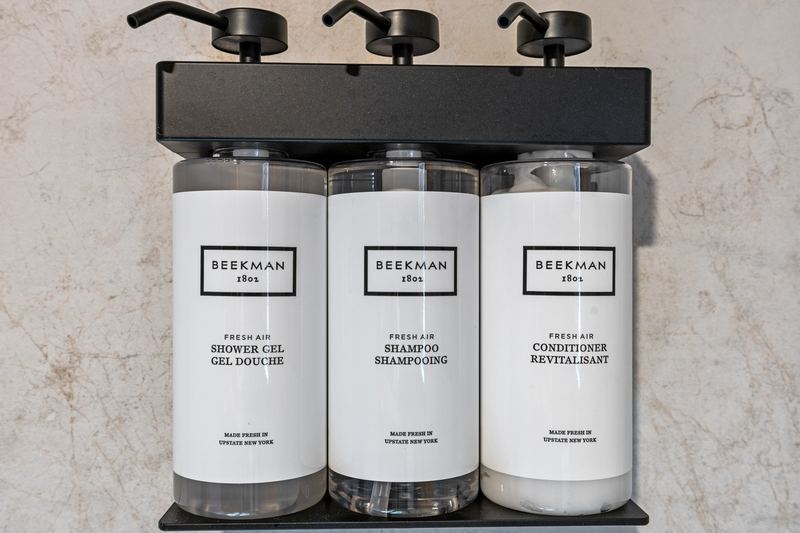 Beekman 1802 shampoo, conditioner and body wash