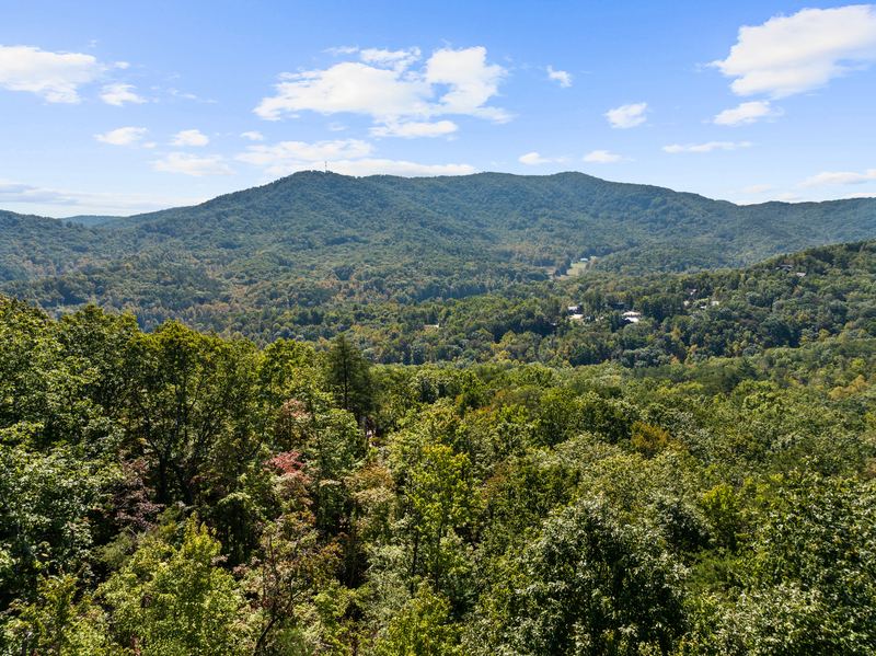 The long-range mountain view on a clear day
